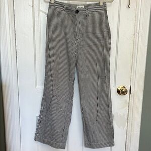 ROLLA'S Navy and White Striped sailor pants